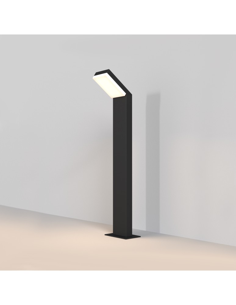 Standing garden lamps - Maytoni Outdoor Paso Garden LED 12W 660lm 3000K IP54 Black O595FL-L12B3K. - product kolory-swiatla.pl 5