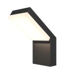 Outdoor wall lamps - Maytoni Outdoor Paso LED wall lamp/shade 12W 865lm 3000K IP54 Black O595WL-L12B3K. - product 1