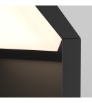 Outdoor wall lamps - Maytoni Outdoor Paso LED wall lamp/shade 12W 865lm 3000K IP54 Black O595WL-L12B3K. - product 2