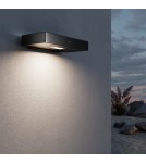 Solar lamps - Maytoni Outdoor LED 2W 150lm 3000K IP54 Graphite OSL456WL-L2GF3K Pir Wall lamp/shade. - product 2
