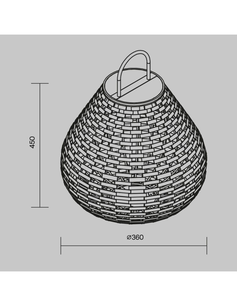 Portable garden lamps - Maytoni Outdoor LED Garden Plet 5W 100lm 3000K IP65 Black OSL599FL-L5B3K. - product kolory-swiatla.pl 6