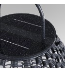 Portable garden lamps - Maytoni Outdoor LED Garden Plet 5W 50lm 3000K IP65 Black OSL599FL-L5B3K1. - product 4