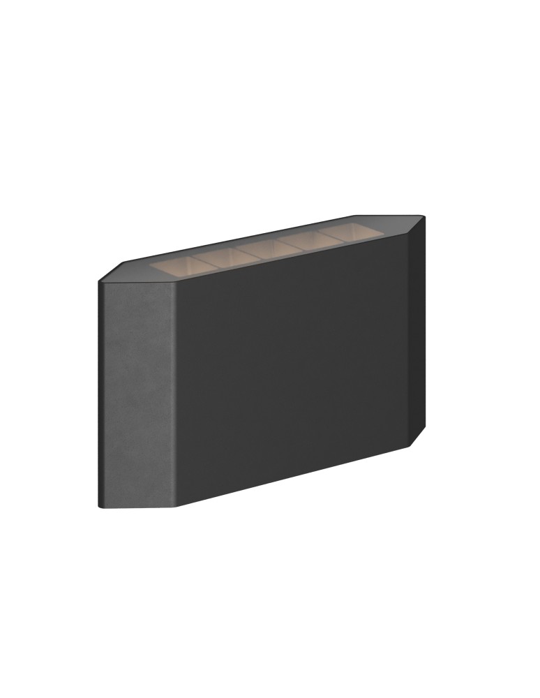 Outdoor wall lamps - Maytoni Outdoor Pull Architectural LED wall lamp 5W 300lm 3000K IP54 Graphite O412WL-L5GF3K. - product kolory-swiatla.pl 1