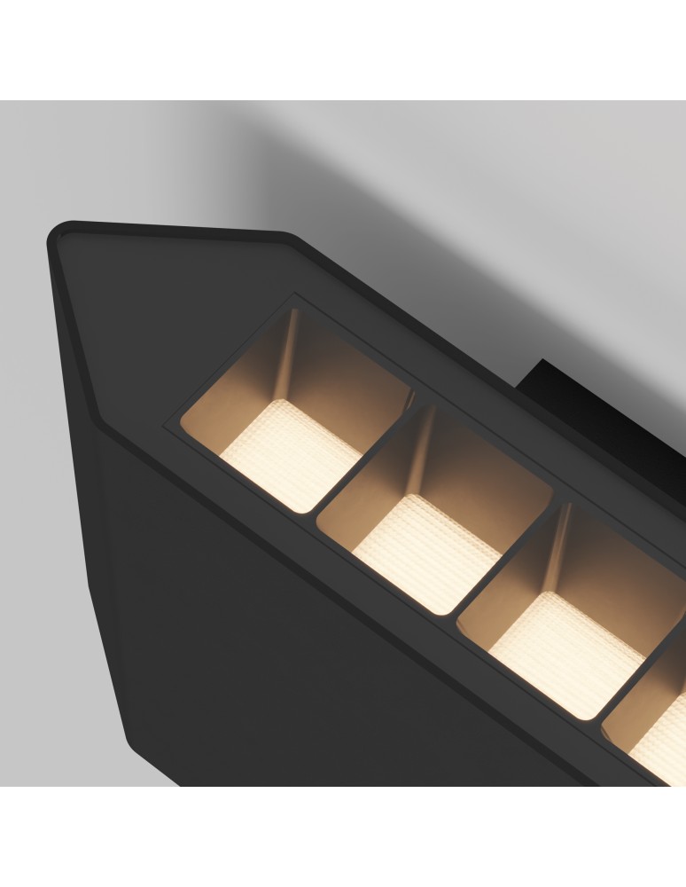 Outdoor wall lamps - Maytoni Outdoor Pull Architectural LED wall lamp 5W 300lm 3000K IP54 Graphite O412WL-L5GF3K. - product kolory-swiatla.pl 3
