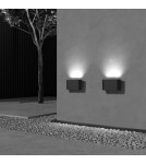 Outdoor wall lamps - Maytoni Outdoor Pull Architectural LED wall lamp 5W 300lm 3000K IP54 Graphite O412WL-L5GF3K. - product 7