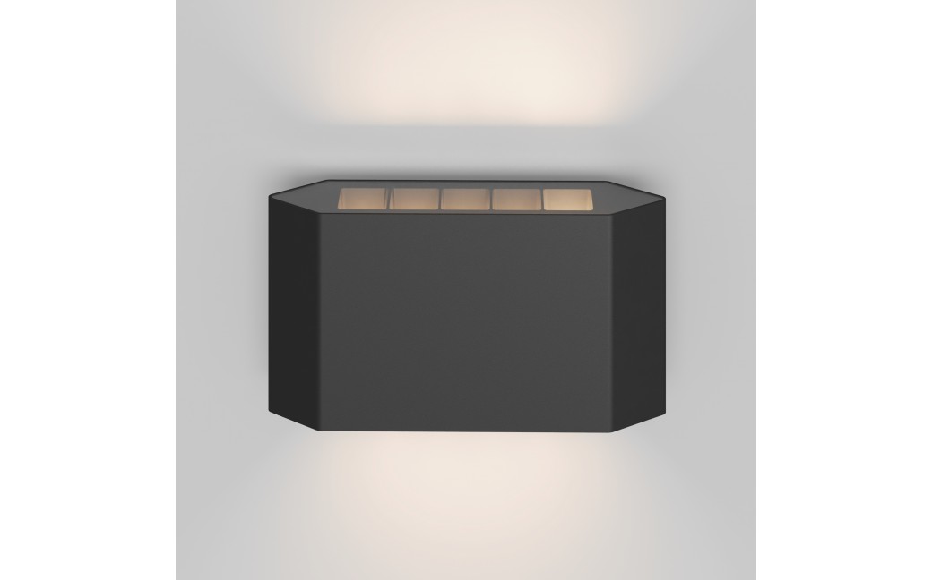 Maytoni Zewnętrzna Pull Kinkiet Architektoniczny LED 8W 400lm 3000K IP54 Graphite O412WL-L8GF3K