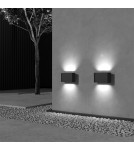 Outdoor wall lamps - Maytoni Outdoor Pull Architectural LED wall lamp 8W 400lm 3000K IP54 Graphite O412WL-L8GF3K. - product 6