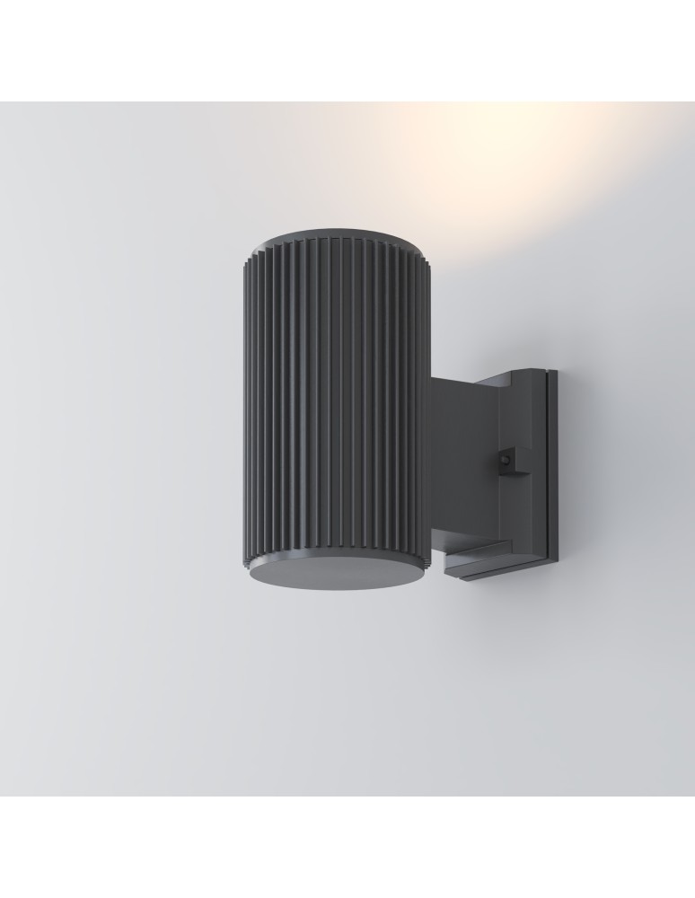 Outdoor wall lamps - Maytoni Outdoor Rando Wall lamp/ wall lamp 1xE27 60W IP54 Grey O419WL-01GR. - product kolory-swiatla.pl 1