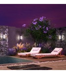 Outdoor wall lamps - Maytoni Outdoor Rock LED wall lamp/shade 12W 600lm 3000K IP54 Graphite O434WL-L12GF3K. - product 2