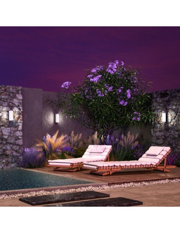 Maytoni Outdoor Rock LED wall lamp/shade 12W 600lm 3000K IP54 Graphite O434WL-L12GF3K. - product 2