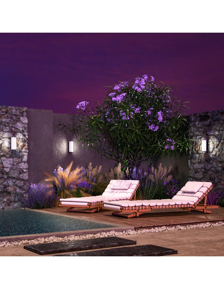 Outdoor wall lamps - Maytoni Outdoor Rock LED wall lamp/shade 12W 600lm 3000K IP54 Graphite O434WL-L12GF3K. - product kolory-swiatla.pl 2