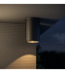 Outdoor ceiling lamps - Maytoni Outdoor Roll Ceiling Lamp 1xGU10 50W IP54 Black O307CL-01B. - product 2