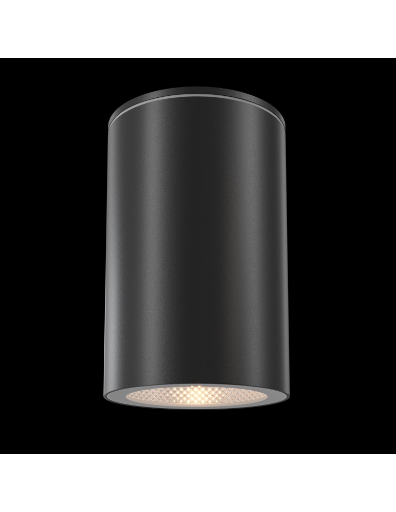Outdoor ceiling lamps - Maytoni Outdoor Roll Ceiling Lamp 1xGU10 50W IP54 Black O307CL-01B. - product kolory-swiatla.pl 3