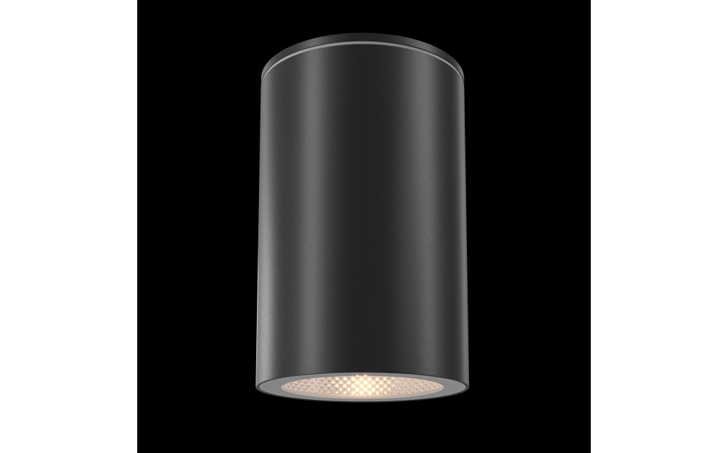 Maytoni Zewnętrzna Roll Lampa Sufitowa 1xGU10 50W IP54 Black O307CL-01B