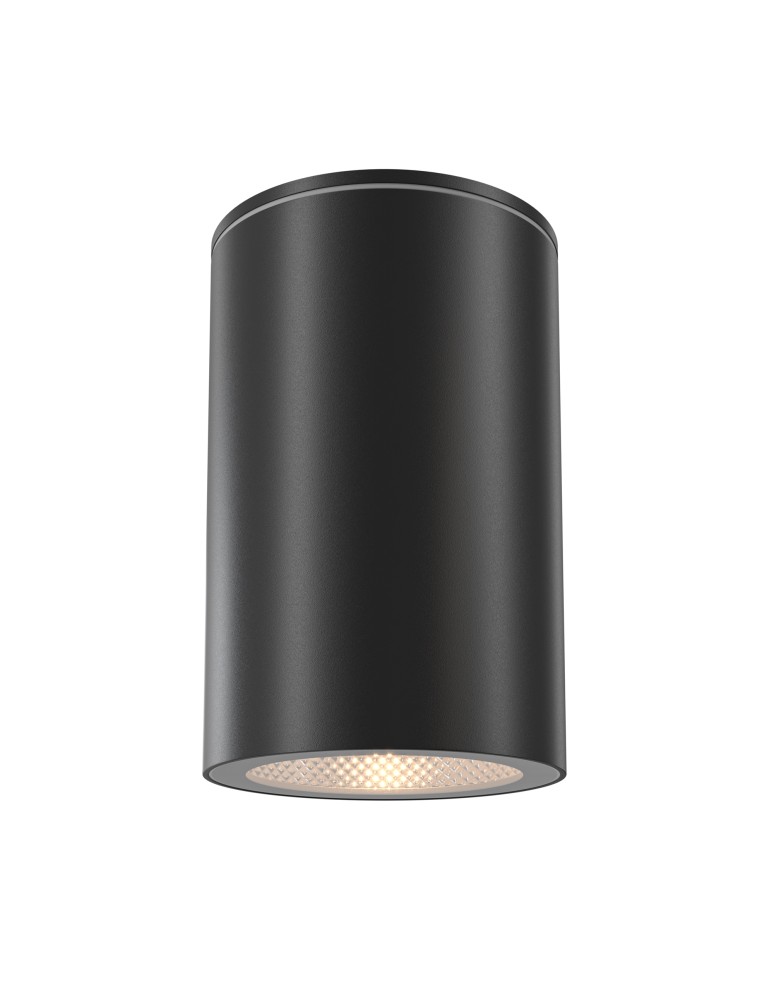 Outdoor ceiling lamps - Maytoni Outdoor Roll Ceiling Lamp 1xGU10 50W IP54 Black O307CL-01B. - product kolory-swiatla.pl 4
