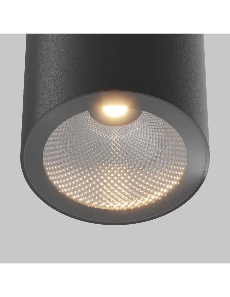 Outdoor ceiling lamps - Maytoni Outdoor Roll Ceiling Lamp 1xGU10 50W IP54 Black O307CL-01B. - product kolory-swiatla.pl 5