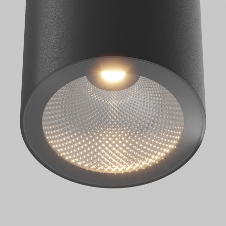 Maytoni Zewnętrzna Roll Lampa Sufitowa 1xGU10 50W IP54 Black O307CL-01B