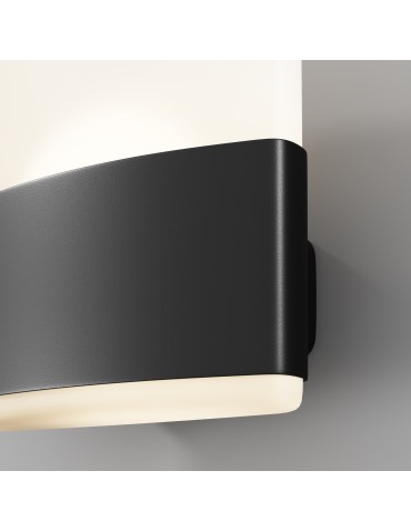 Maytoni Zewnętrzna Rom Kinkiet/Ścienna LED 12W 800lm 3000K IP54 Graphite O442WL-L12GF3K1 - produkt 2