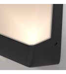 Outdoor lights with motion sensor - Maytoni Outdoor Row LED wall sconce/wall lamp 9W 500lm 3000K IP44 Graphite O448WL-L9GF3KSR - product 3