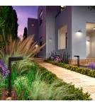 Standing garden lamps - Maytoni Outdoor Share Garden LED 12W 1100lm 3000K IP54 Graphite O443FL-L12GF3K. - product 2