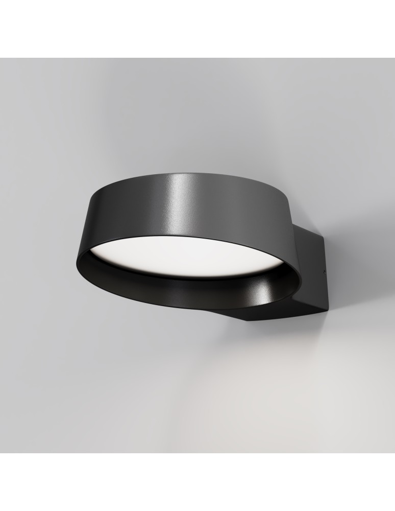 Outdoor wall lamps - Maytoni Outdoor Share LED wall sconce/wall lamp 12W 1200lm 3000K IP54 Graphite O443WL-L12GF3K. - product kolory-swiatla.pl 5