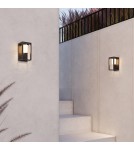 Solar lamps - Maytoni Outdoor Shatter LED wall lamp/wall lamp 2W 150lm 3000K IP54 Graphite OSL457WL-L2GF3K - product 2