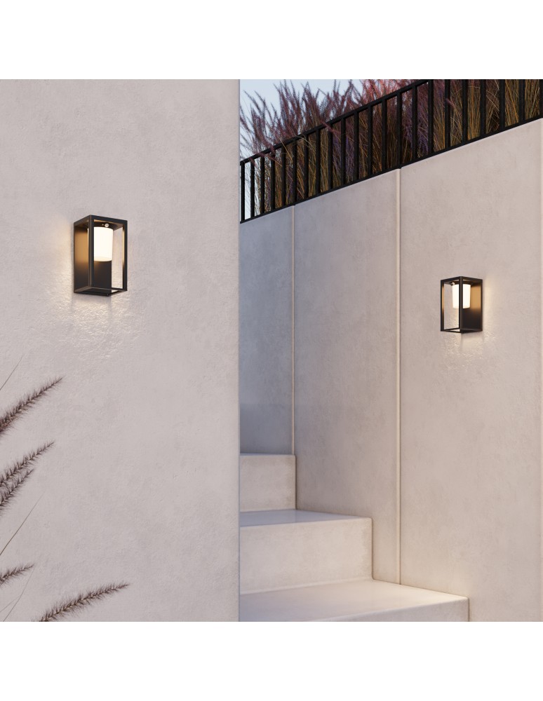 Solar lamps - Maytoni Outdoor Shatter LED wall lamp/wall lamp 2W 150lm 3000K IP54 Graphite OSL457WL-L2GF3K - product kolory-swiatla.pl 2