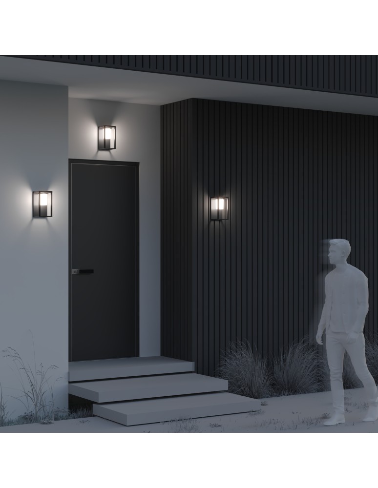 Solar lamps - Maytoni Outdoor Shatter LED wall lamp/wall lamp 2W 150lm 3000K IP54 Graphite OSL457WL-L2GF3K - product kolory-swiatla.pl 7