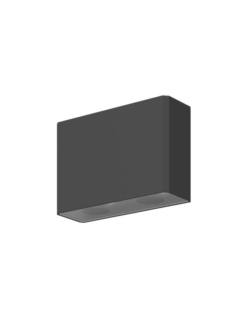 Outdoor wall lamps - Maytoni Outdoor Show Architectural LED wall lamp 4W 200lm 3000K IP54 Graphite O433WL-L4GF3K. - product kolory-swiatla.pl 1