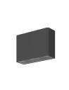 Maytoni Outdoor Show Architectural LED wall lamp 4W 200lm 3000K IP54 Graphite O433WL-L4GF3K.