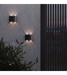 Outdoor wall lamps - Maytoni Outdoor Show Architectural LED wall lamp 4W 200lm 3000K IP54 Graphite O433WL-L4GF3K. - product 2