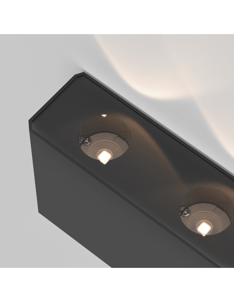 Outdoor wall lamps - Maytoni Outdoor Show Architectural LED wall lamp 4W 200lm 3000K IP54 Graphite O433WL-L4GF3K. - product kolory-swiatla.pl 3