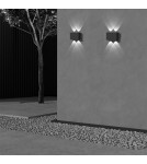Outdoor wall lamps - Maytoni Outdoor Show Architectural LED wall lamp 4W 200lm 3000K IP54 Graphite O433WL-L4GF3K. - product 7