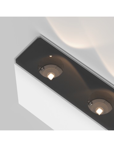 Maytoni Zewnętrzna Show Kinkiet Architektoniczny LED 4W 200lm 3000K IP54 Biały O433WL-L4W3K - produkt 2