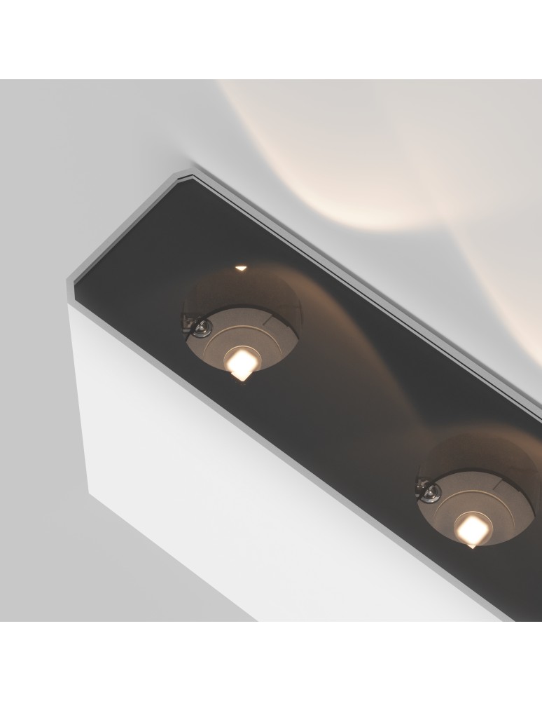 Outdoor wall lamps - Maytoni Outdoor Show Architectural LED wall lamp 4W 200lm 3000K IP54 White O433WL-L4W3K. - product kolory-swiatla.pl 2