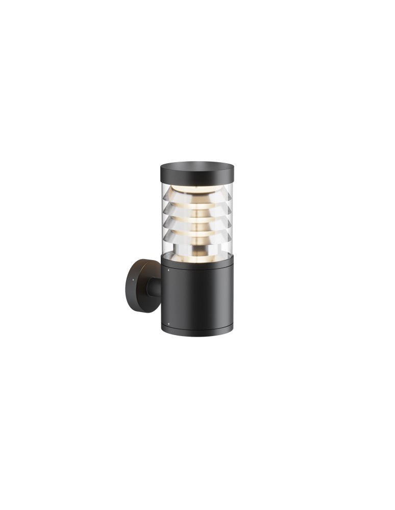 Outdoor wall lamps - Maytoni Outdoor Spir LED wall sconce/wall lamp 12W 350lm 3000K IP54 Graphite O439WL-L12GF3K - product kolory-swiatla.pl 1