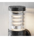 Outdoor wall lamps - Maytoni Outdoor Spir LED wall sconce/wall lamp 12W 350lm 3000K IP54 Graphite O439WL-L12GF3K - product 3
