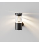 Outdoor wall lamps - Maytoni Outdoor Spir LED wall sconce/wall lamp 12W 350lm 3000K IP54 Graphite O439WL-L12GF3K - product 4