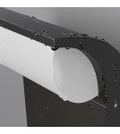 Outdoor lights with motion sensor - Maytoni Outdoor Stock Wall lamp/sensor LED 7W 450lm 3000K IP44 Graphite O446WL-L7GF3KSR - product 3