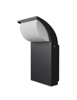 Maytoni Outdoor Stock LED wall lamp/shade 7W 450lm 3000K IP65 Graphite O446WL-L7GF3K.