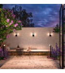 Outdoor wall lamps - Maytoni Outdoor Stock LED wall lamp/shade 7W 450lm 3000K IP65 Graphite O446WL-L7GF3K. - product 2