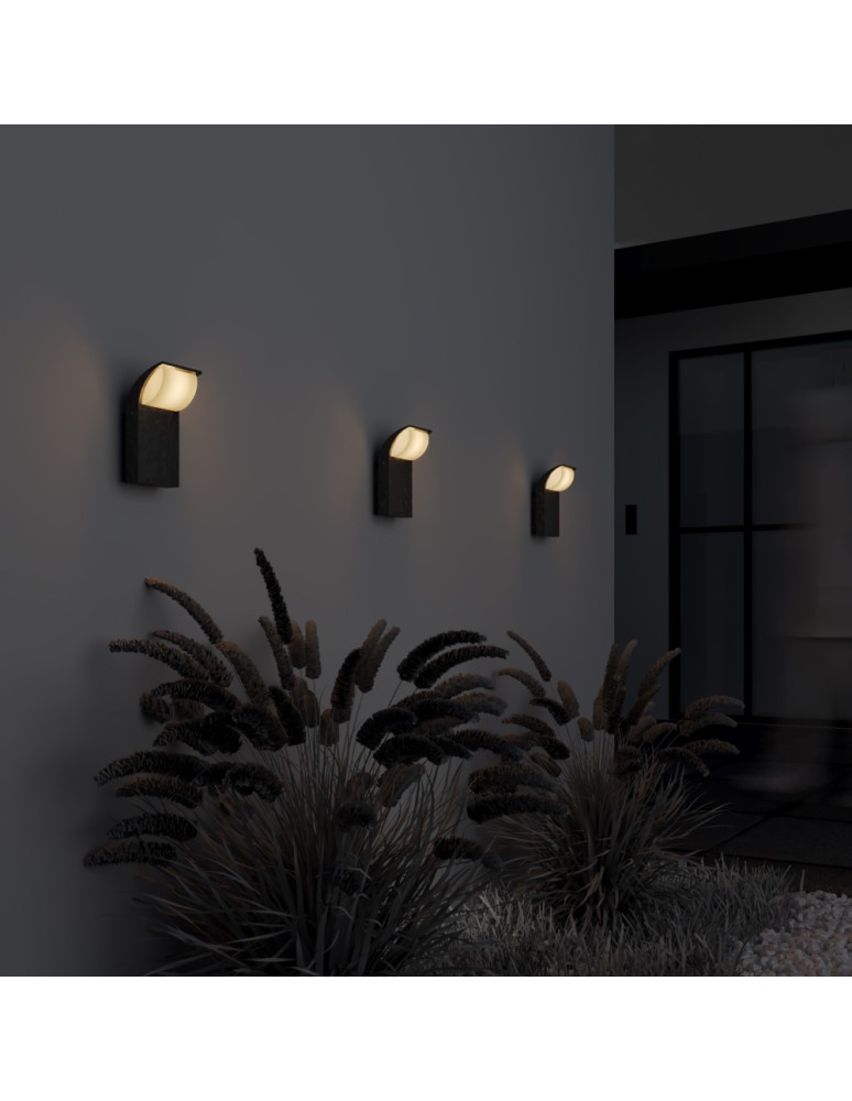 Outdoor wall lamps - Maytoni Outdoor Stock LED wall lamp/shade 7W 450lm 3000K IP65 Graphite O446WL-L7GF3K. - product kolory-swiatla.pl 7