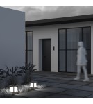 Standing garden lamps - Maytoni Outdoor Garden Trim 1xE27 15W IP65 Graphite O455FL-01GF. - product 7