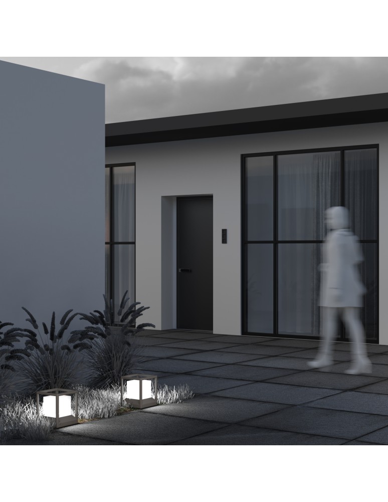 Standing garden lamps - Maytoni Outdoor Garden Trim 1xE27 15W IP65 Graphite O455FL-01GF. - product kolory-swiatla.pl 7