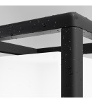 Standing garden lamps - Maytoni Outdoor Garden Trim 1xE27 15W IP65 Graphite O455FL-01GF1. - product 3