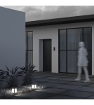 Standing garden lamps - Maytoni Outdoor Garden Trim 1xE27 15W IP65 Graphite O455FL-01GF1. - product 6