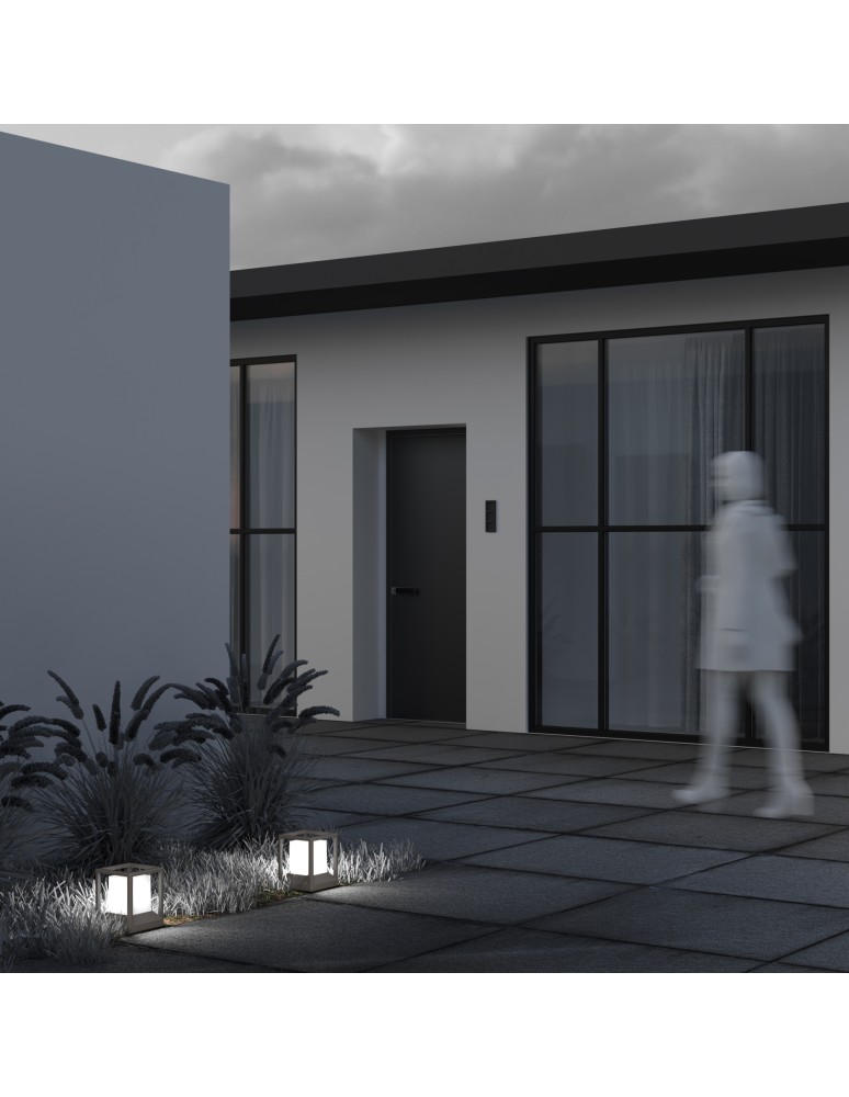 Standing garden lamps - Maytoni Outdoor Garden Trim 1xE27 15W IP65 Graphite O455FL-01GF1. - product kolory-swiatla.pl 6