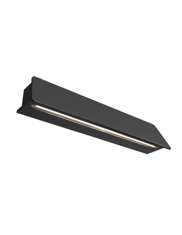 Maytoni Outdoor Trupp LED wall lamp/shade 10W 550lm 3000K IP54 Graphite O429WL-L10GF3K.