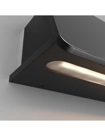 Maytoni Outdoor Trupp LED wall lamp/shade 10W 550lm 3000K IP54 Graphite O429WL-L10GF3K. - product 2