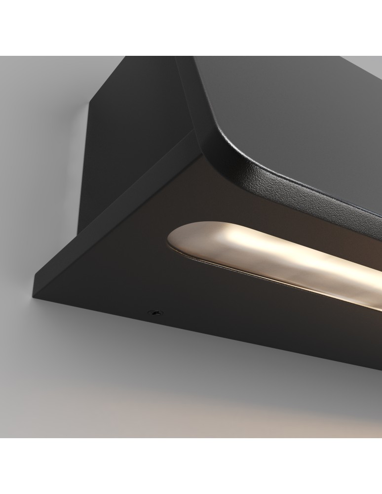 Outdoor wall lamps - Maytoni Outdoor Trupp LED wall lamp/shade 10W 550lm 3000K IP54 Graphite O429WL-L10GF3K. - product kolory-swiatla.pl 2